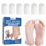 Toe Protectors  Soft Gel Toe Caps For Pointe Shoes Big Toe Guards For Protection Of Ingrown Toenails Corns Calluses Blisters