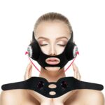 V-face Shaping Beauty Instrument Silicone Massager EMS Micro-current Face-lifting Mask Face-lifting Bandage Color Light