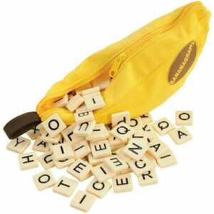 Letter Pouch Banana Word Spelling Game Party Toys Table Chess Educational Bananagrams Letter Pouch Word Spelling Game 1