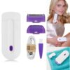 Professional Painless Hair Removal Laser Touch Epilator Kit USB Rechargeable Mini Face Leg Bikini Hand Shaver Hair Trimmer 1