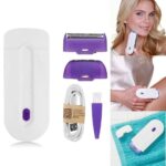 Professional Painless Hair Removal Laser Touch Epilator Kit USB Rechargeable Mini Face Leg Bikini Hand Shaver Hair Trimmer 1