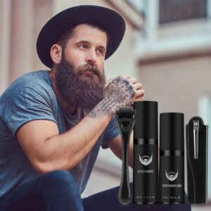 Beard Growth Kit Facial Hair Beard Rapid Growth and Thickening,Nourishes and Moisturizes beard 1