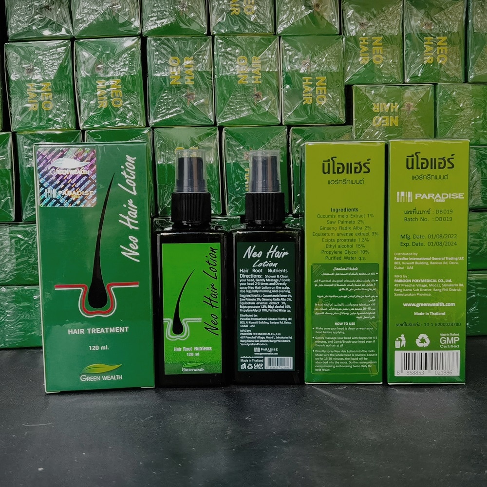 Neo Hair Lotion Hair Treatment Hair Root Nutrients Anti-Loss Beard Regrowth Original Thailand Products 5