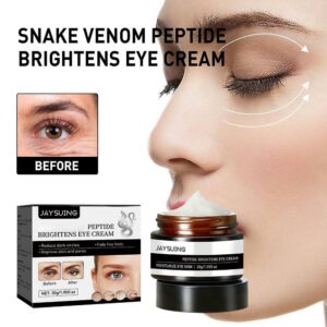 Snake Venom Peptide Firming Eye Cream Moisturizes Dark Circles Diminishes Lines Remove Puffiness Anti Wrinkles Smooth 1