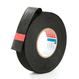 Heat Insulation Resistant Adhesive Cloth Fabric Tape Auto Cable Harness Wiring Home Improvement Car Loom Width 1