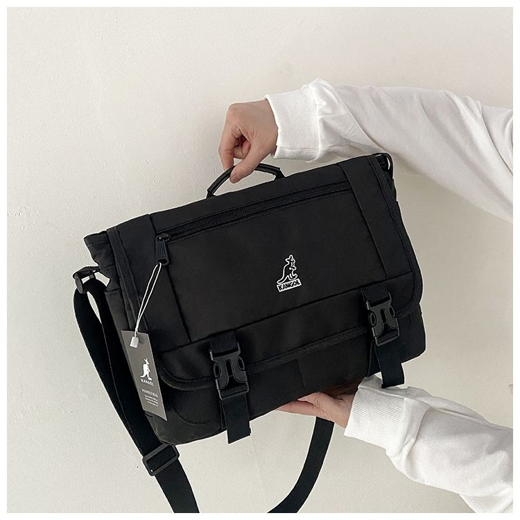 Neutral Leisure Waterproof Kangaroo Messenger Bag Large Capacity Sports shoulder bag crossbody bags school bag 5