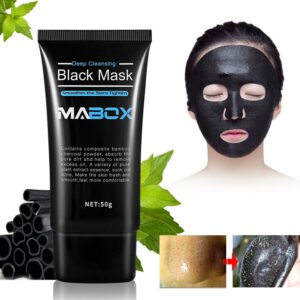 Blackhead Remover Mask Bamboo Charcoal Against Black Dot Peel Off Deep Cleansing Skin Care Face Mask Beauty Tear Pull Black Mask 2