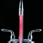 Faucet Diverter Valve Adapter Practical Kitchen Sink ABS Home Improvement Faucet Faucet Adapter 23*10mm LED Water 3