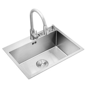 Home Improvement Kitchen Sink Large Single Household Stainless Steel 304 Hand Home Improvement Torneira Gourmet Washing 1