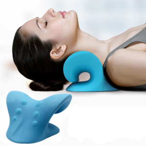 Neck Stretcher Massage Pillow Neck Shoulder Cervical Chiropractic Traction Device Pain Relief Body Neck Release Health Care Tool