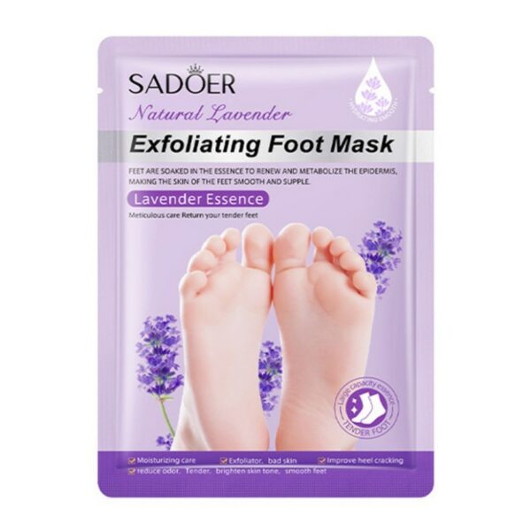 Calluses Foot Peel Mask Peeling Off for Dry Dead Skin Soft Smooth Touch Lavender Exfoliating for Women and Men 1