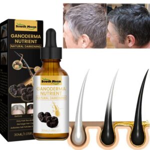 Effective Gray White Hair Treatment Serum Liquid Natural Color Repair Anti Loss Hair Care Scalp Nourish Product Men 3