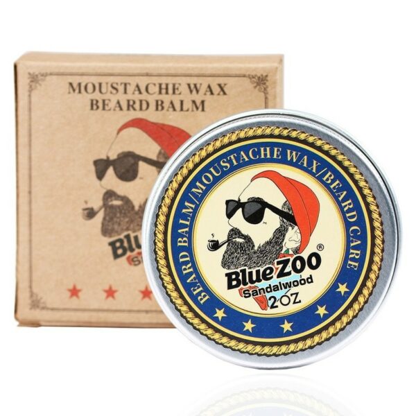 Natural Beard Wax Men Thicker Beard Balm Moisturizing Thicken Moustache Oil Wild Growth Hair Oil Mustache Growth Waxes 1