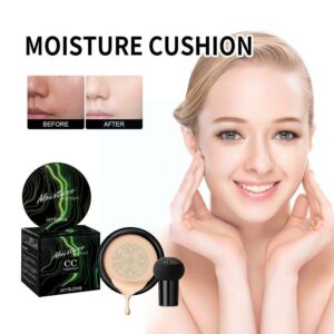 Air Cushion Mushroom Head CC BB Cream Concealer Moisturizing Cushion Air Makeup Foundation Air-Permeable Natural Brightenin Q4D6 1
