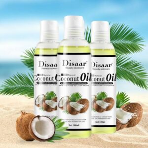 Natural Organic Virgin Coconut Oil Body and Face Massage Best Skin Care Massage Relaxation Oil Control 1