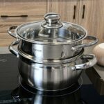 Pots For Kitchen Stockpot 304 Stainless Steel Thick Bottom Cooking Pots With Glass Lid Induction Pan Cooker