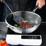 Stainless Steel Wok, Non-stick Wok Pan ,Gas And Induction Cooker