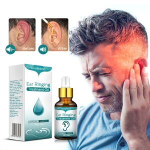 Ear Ringing Relieving Drops Relieve Deafness Tinnitus Itching Earache Health Care Treatment Ear Hard Hearing Tinnitus Oil 10ml 1