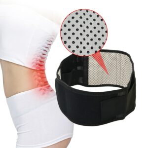 Adjustable Waist Tourmaline Self heating Magnetic Therapy Back Waist Support Belt Lumbar Brace Massage Band Health Care Tools 2
