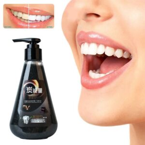 Bamboo Carbon Black Toothpaste Pressing Deep Cleaning White Teeth Oral Care Teeth Whitening Beauty Health Dental 1