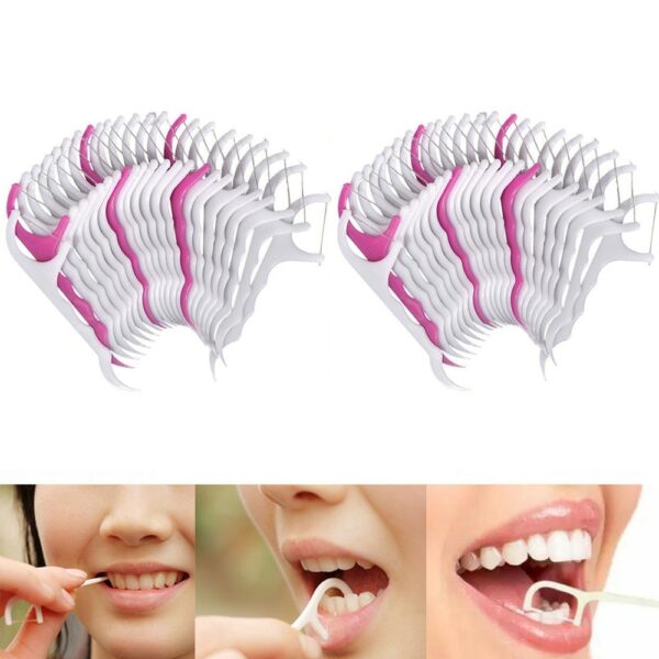 Care Teethpick Teeth Cleaner Dental Floss Flosser Brush Tooth Picks Sword Health & Beauty 2