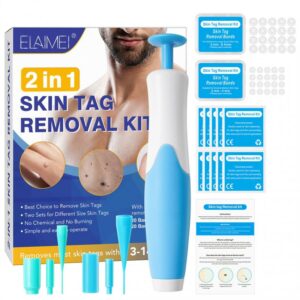 Skin Tag Mole Wart Removal Kit Cleaning Tools Face Skin Care Body Wart Dot Treatments Remover Beauty Health 6
