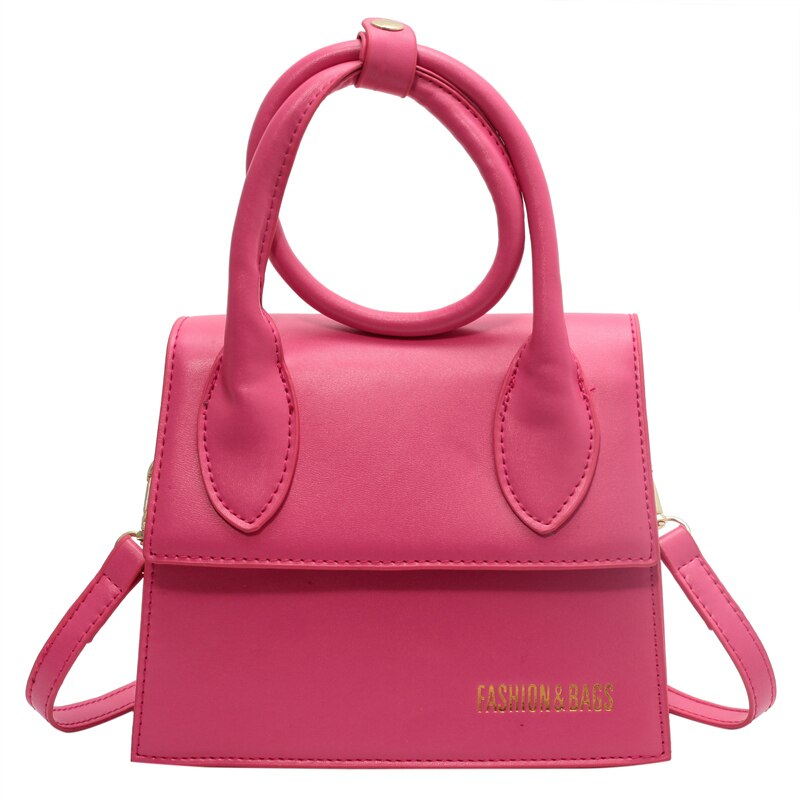 Messenger Bag Ladies Trend Ladies Shoulder Bag Fashion Ladies Bag Handbag Casual PU Leather 2