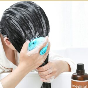 Silicone Head Body Scalp Massage Brush Shampoo Hair Washing Clean Comb Shower Bath Spa Slimming Massage Health Beauty Brush 1
