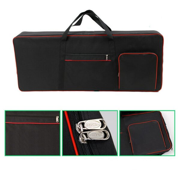 Electronic Organ Piano Cover Padded Case Keyboard Bag Instrument Protective Portable Anti Shock Waterproof 1