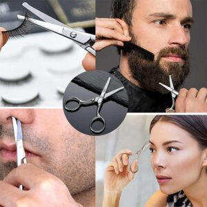 Nose Scissors Beauty Products Makeup Tool Hair Remover Nail Cuticle Round Tip Scissors Safe Health Nose Hair Scissors 1