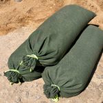 Flood Rescue Sandbags Flood Prevention Water-Proof Sandbags Thickened Canvas Reusable Flood Control Drawstring Sand Bags