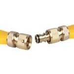 Hose Connector Brass Nipple For Repairing Extension Connection Water Pipe Washing Cars Garden/farm Irrigation