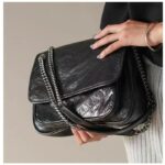 women's shoulder classic luxury simple design literary trend bag