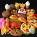 old children and girls home imitation bread sushi ice cream sandwich Cut Cut Le educational toys
