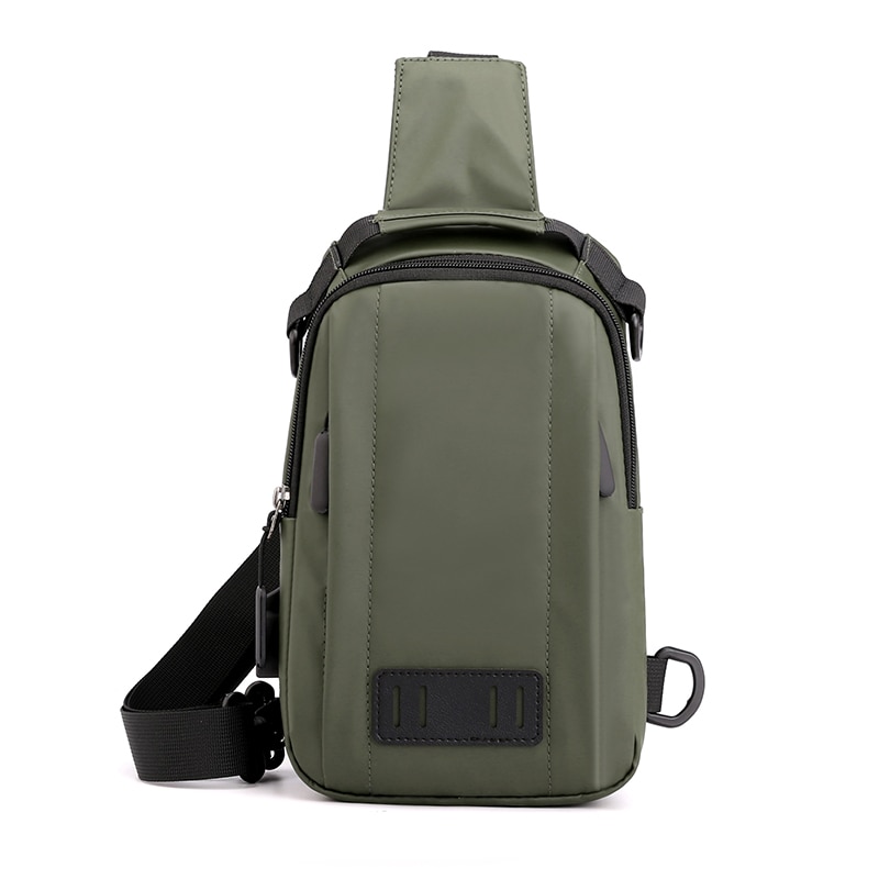 Waterproof Oxford Chest Bag Men's Shoulder Bag High Quality Casual Male Backpack Multifuction Travel Men Cross Body Bag 5