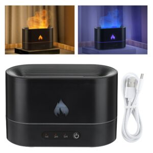 Flame Essential Oil Fragrance Diffuser Air Humidifier Aromatherapy Electric Smell for Home Fire Scent Aroma Diffuser Machine 5