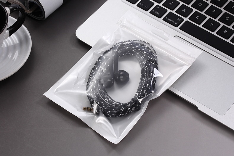 Wired Earphones Long Line Jack Computer Headset Crystal Headphones 5 Generation Earplugs TV PC headsets 3