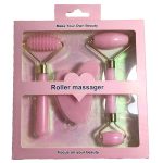 Roller Massager for Face Body Gua Sha NotJade Stone Face Care Roller Facial Massager Beauty Health Skin Care Tool 1