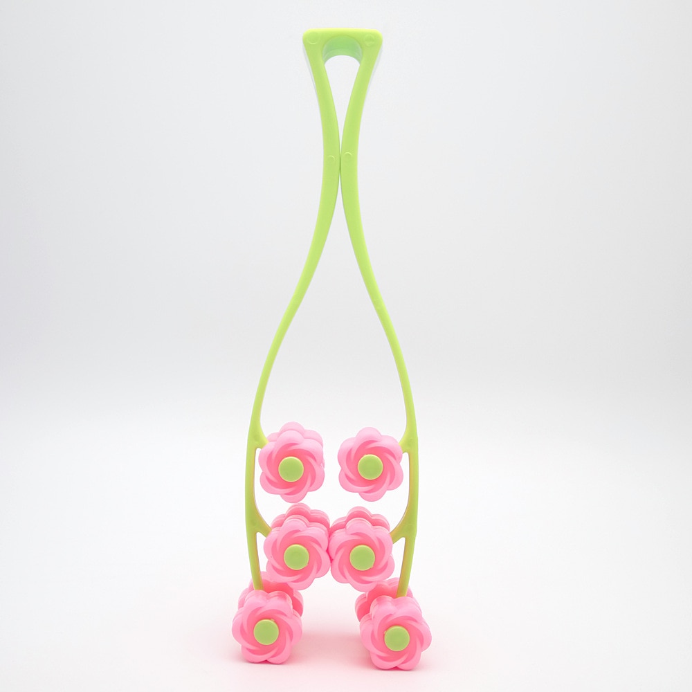 Flower Shape Facial Massager Roller Manual Face-lift Neck Slimming Relaxation Anti Wrinkle Beauty Tools Skin Care Health 4