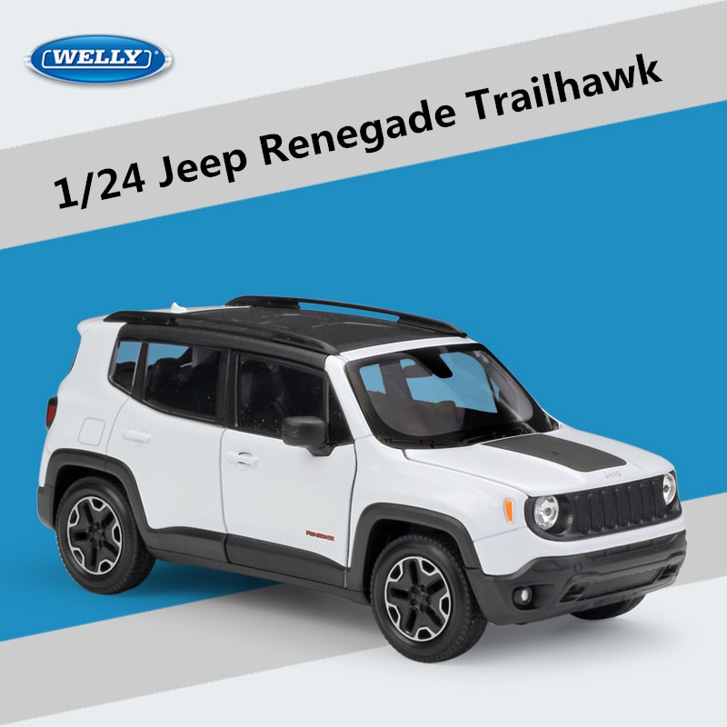 Renegade Trailhawk SUV Alloy Car Model Diecast Metal Toy Vehicles Car Model Simulation Collection 4