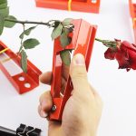 DIY Cut Tool Florist Metal Gardon Flower Rose Thorn Stem Leaf Stripper Rose Plier Removing Burrs Garden Tool