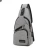 Male Shoulder Bags USB Charging Crossbody Bags Men Anti Theft Multifunction Chest Bag School Short Trip Messengers Bagpack