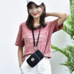 Small Shoulder Bag Nylon Women Mobile Phone Bag Mini Female Messenger Purse Lady Wallet CrossBody Bag Women