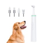 Dog Tartar Cleaner Rechargeable Pet Electric Toothbrush Professional Teeth Polisher Cat Grooming Tools Oral Hygiene Device 1