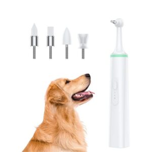 Dog Tartar Cleaner Rechargeable Pet Electric Toothbrush Professional Teeth Polisher Cat Grooming Tools Oral Hygiene Device 1