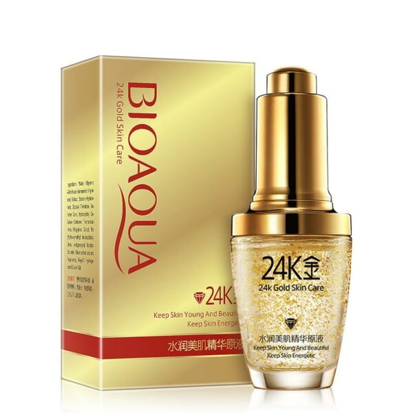 24K Gold Face Cream Beauty Anti-Aging Anti Wrinkle Facial Cream Refreshing Oil Control Face Serum Skin Care Essence 1