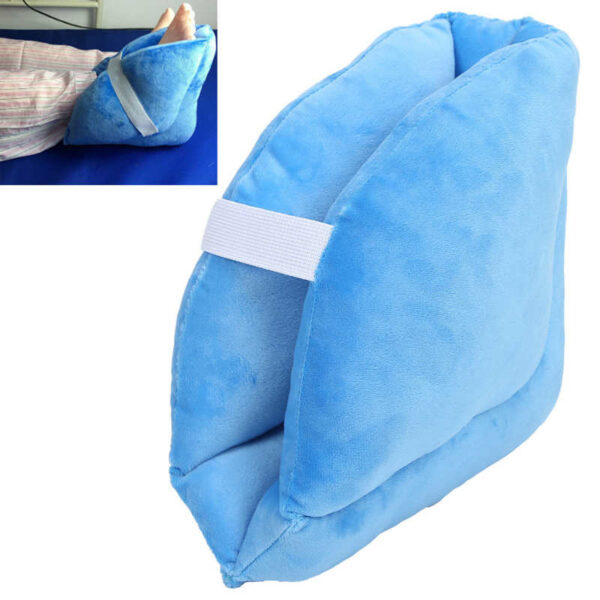 Anti-Bedsore Foot Support Pillow Heel Cushion Relieving Foot Pressure Protector Pillow for Elderly Patient Disabled Health Care 1