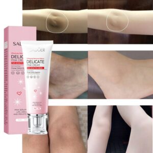 Whitening Body Cream Lighten Melanin Pink Cream Underarm Knees Inner Thighs Bleaching Cream Moisturizing Brightening Skin Care 1