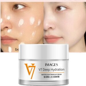 Quick Whitening Face Cream Long Lasting Moisturize Oil Control Skin Care Cover Pores Acne Nude MakeUp Base Brighten 1