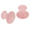 Natural Rose Quartz Stone Gua Sha Tool Mushroom Jade Roller Massager Scraping Board Facial Neck Body Eye Massage Slimming Lift 1